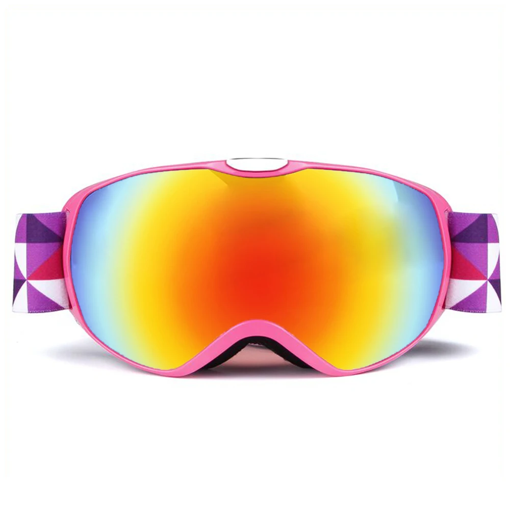 

Anti-fogging Goggles Skiing OTG Goggle UV400 Protection Goggles Climbing Skating Snow Sports Coated Goggles for Kids