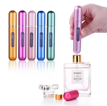 

nbyaic high-end travel spray empty perfume sub-filling bottle bottom filling 8ml portable rechargeable carry-on small bottle