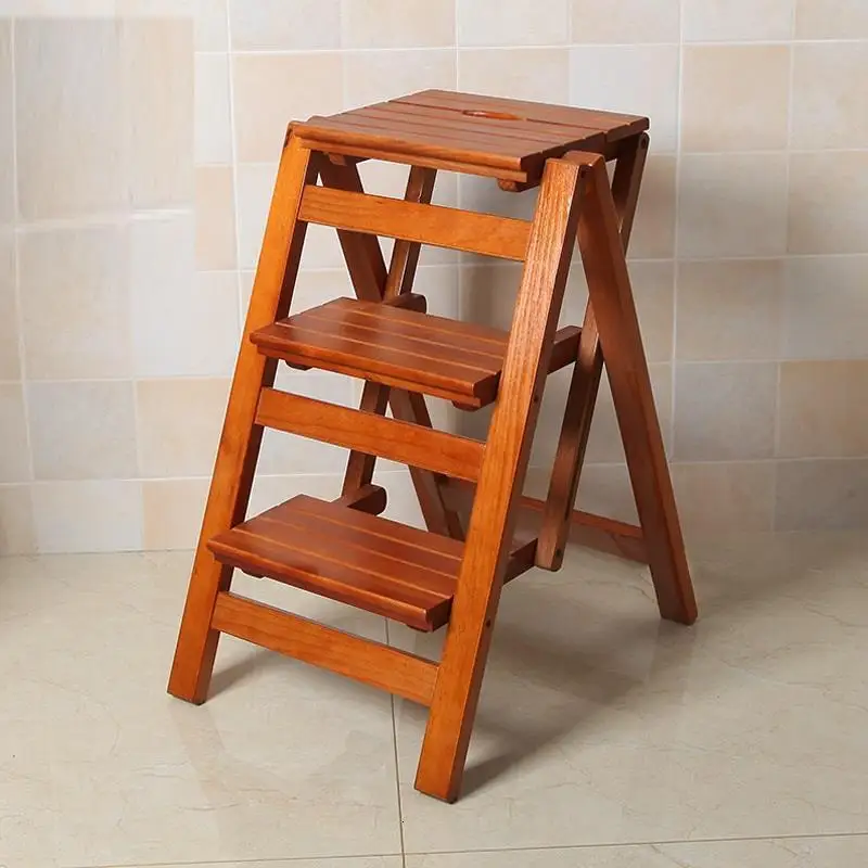 Cocina Tangga Lipat Крытый Банко Escalera Ванная комната для пожилых Dobravel складной шаг дерево Escaleta Escabeau стул Лестница Стул