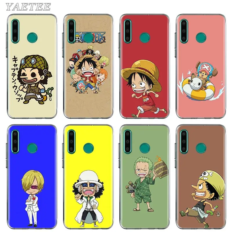 

Silicone Case For Huawei Y6 Y7 Y9 Prime 2019 Y8S Y9a Y6p Mate 10 Lite 20 Pro Phone Cases Funda Cover Cute One Piece Coque