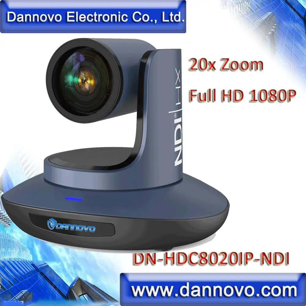 : DANNOVO Full HD NDI Video Conferencing Camera, 20x Zoom, Good for Distance Medical Care(DN-HDC8020IP-NDI)