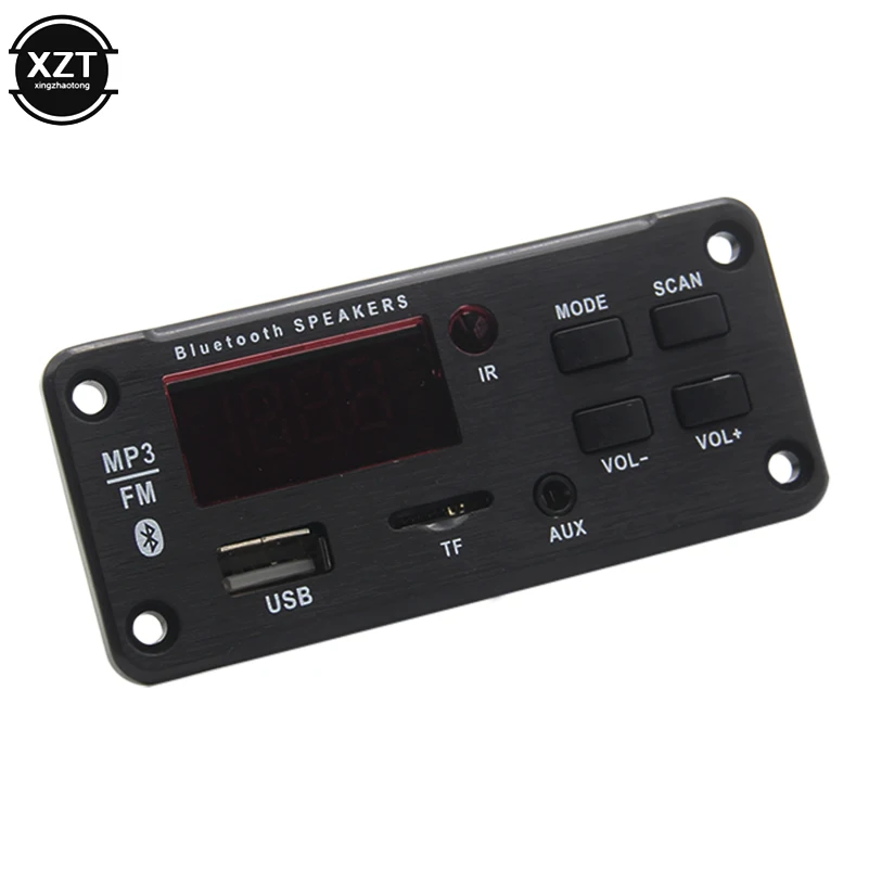 Wireless Bluetooth MP3 WMA WAV Decoder Board Audio Module USB TF AUX FM Audio Radio Module Digital LED Display Car accessories fm radio module bluetooth audio module