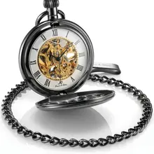 KS классические часы в стиле стимпанк с ручным заводом, винтажные Ретро брелоки с подвеской в виде брелока, Механические карманные часы, ювелирные изделия, подарок/KSP007