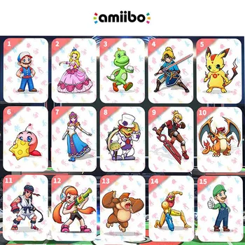

Amiibo Card SmashBros/Splatoon 2/Zelda/Odyssey/Kart8 Delux NFC Card For Nintend Switch Amiibo Carte Series