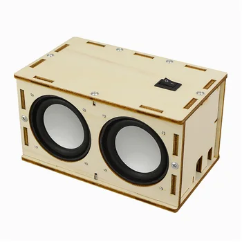 

DIY Bluetooth Speaker Box Kit Electronic Sound Amplifier Handmade Battery Powered Kids Adults Non Toxic Science Experiment Safe