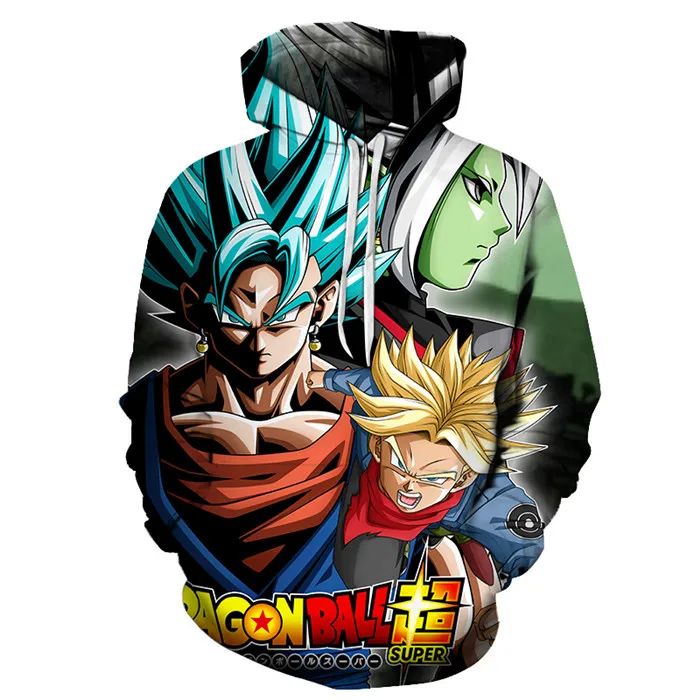 Мультфильм Dragon Ball толстовки с принтами мужские из аниме Goku дизайн Уличная Для мужчин весна пуловер с длинными рукавами Homme