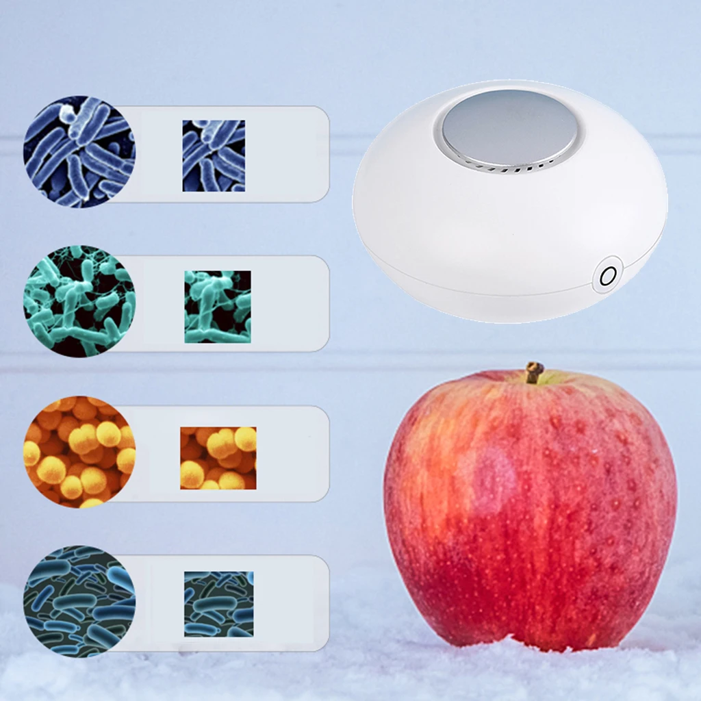 Mini Ozone Generator Deodorizer Air Purifier USB Rechargeable Deodorizer Refrigerator Car Wardrobe Purifier Portable Clear Odor
