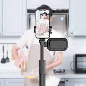 

Bluetooth Tripod Selfie Stick For Mobile Phone Stabilizer Selfie Stick Tripod For Xiaomi Huawei Remote Control(No Led light)