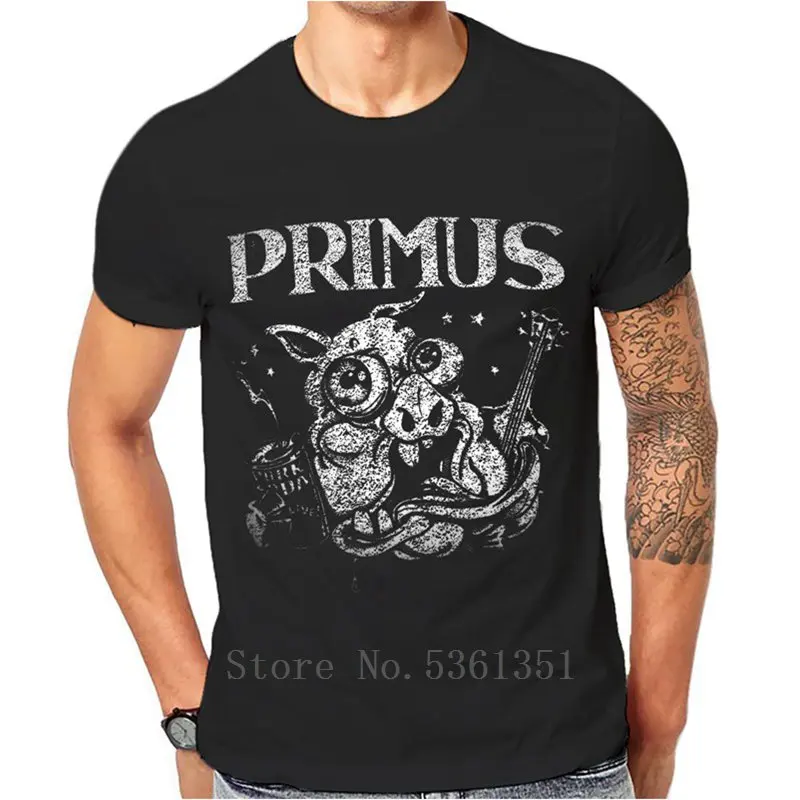 Футболка Primus, крутой черный топ с принтом, футболка с графикой Funk Rock Band, футболки 1-а-182, новая брендовая одежда, футболки унисекс