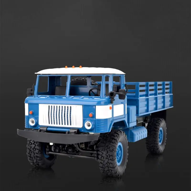 WPL B-24 1:16 2,4G мини внедорожник RC военный грузовик RTR полный привод/10 км/ч Максимальная скорость