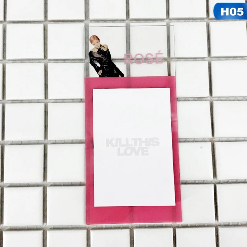 KPOP Blackpink KILL THIS LOVE Стикеры для альбомов липкие бумажные закладки заметок Kawaii канцелярские DIY наклейки - Цвет: H05