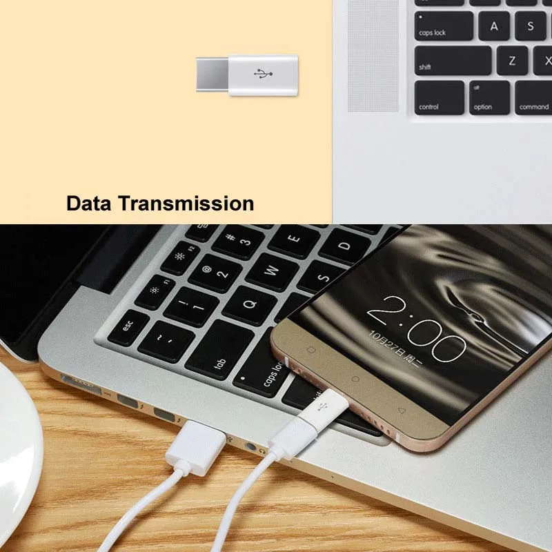 Micro USB Type C кабель переходник для зарядки конвертор MacBook Nexus 5X6 P Huawei Max Note8 Mate9 P9 P10 Xiaomi