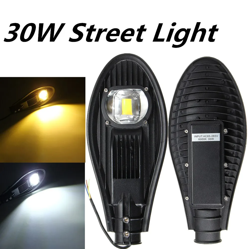 

AC85-265V 30W LED Street Light Garden Flood Light Spot Road Lamp Source Outdoor Lighting Yard Pure Waterproof IP65