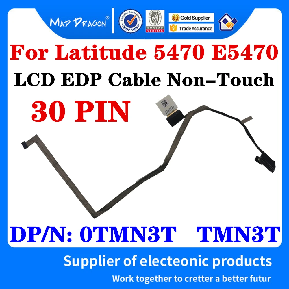 Новый оригинальный TMN3T 0TMN3T DC02C00B200 для ноутбука Dell Latitude 5470 E5470 ADM70 LCD EDP NTS кабель без