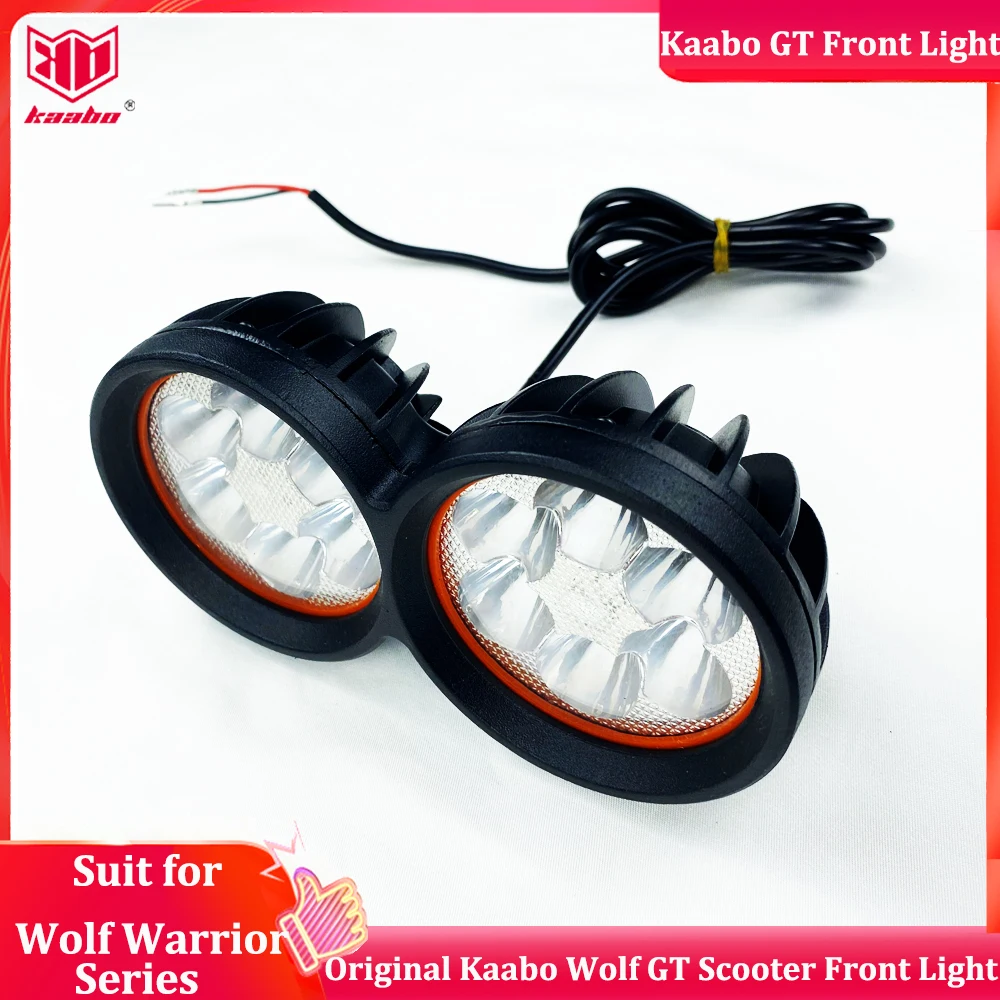 Original Kaabo Accessories 11inch Front Light And Light Base Part For Kaabo Wolf Warrior Gt
