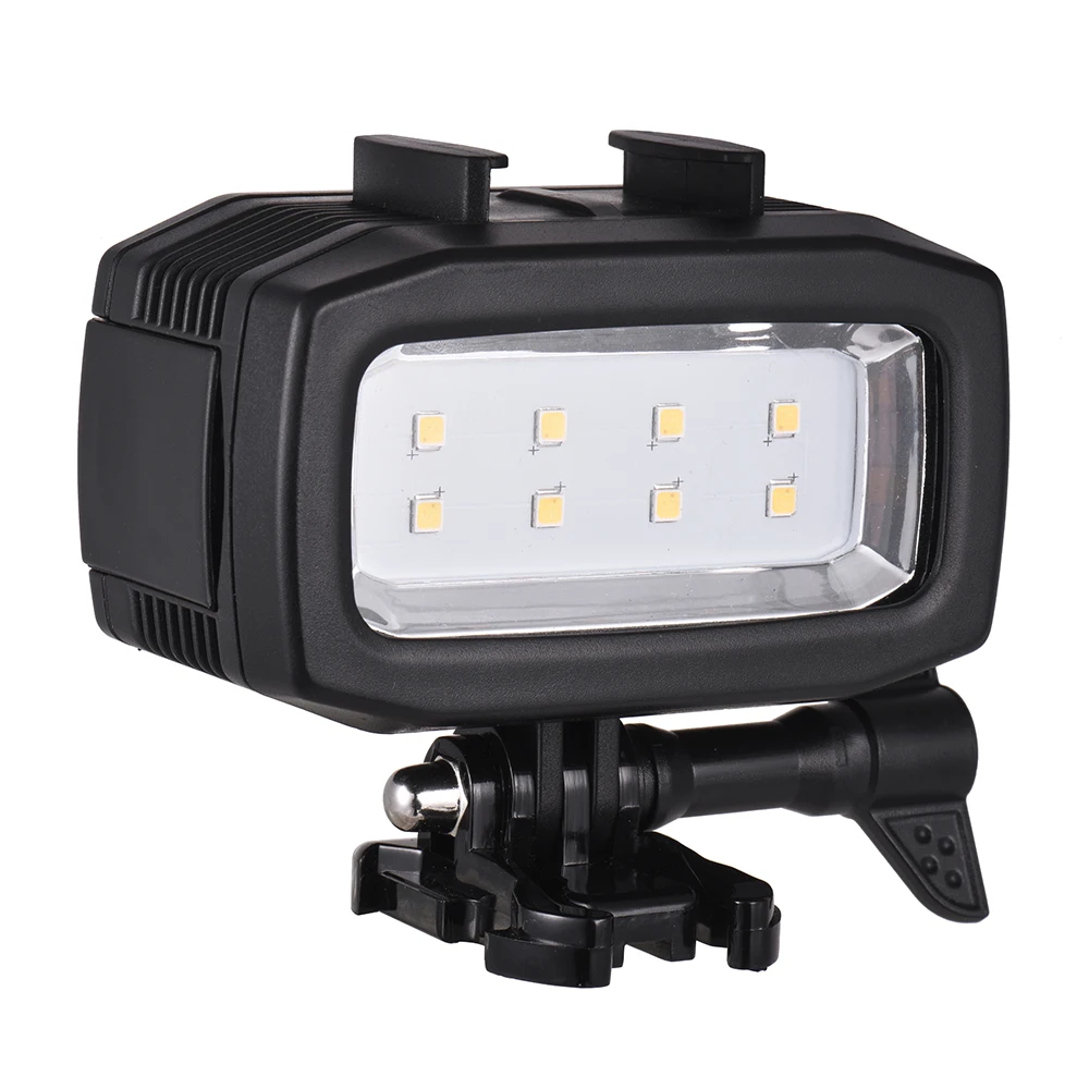 

Action Camera Diving LED Fill-in Light Lamp Waterproof with Rechargeable Batteries for GoPro Hero SJCAM Xiaomi Yi Sports Cameras