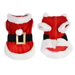 Costume de noël pour chien, veste d'hiver à capuche pour petit chien, chiot, chat, Chihuahua, yorkshire 