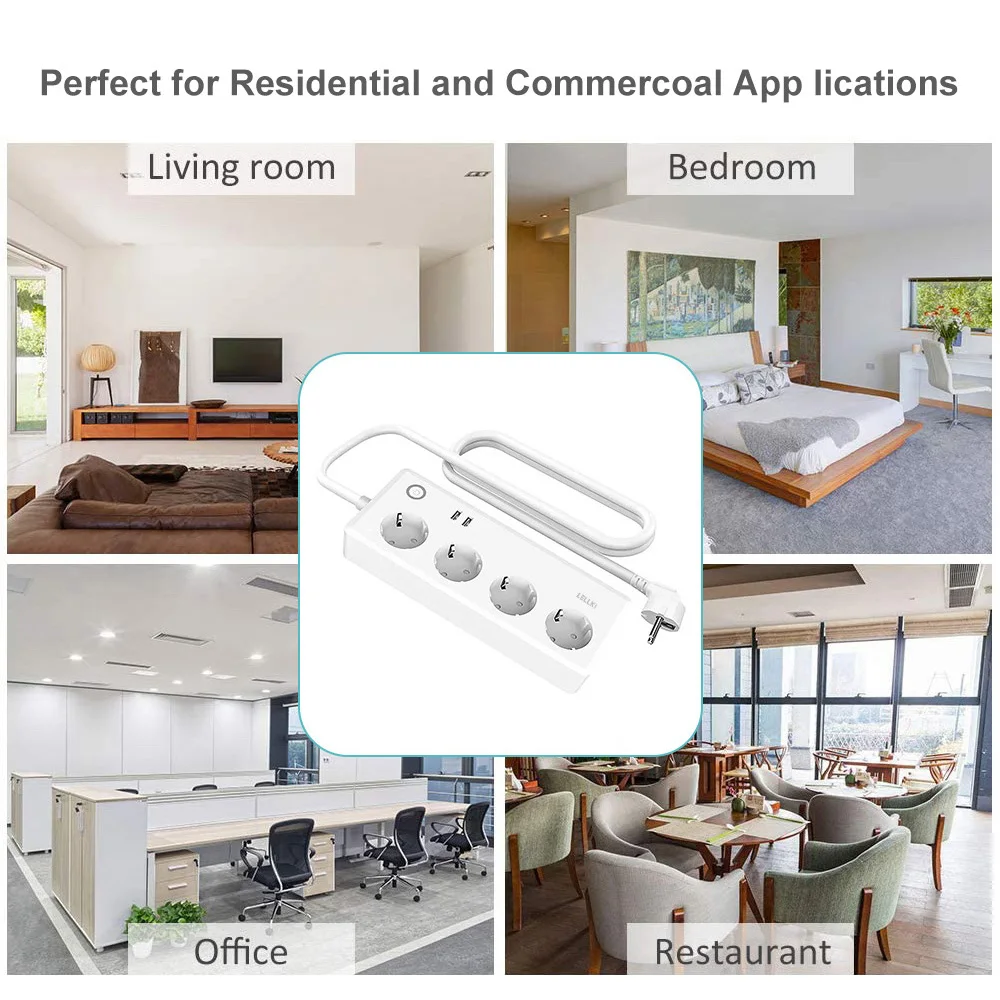 Lellki zigbee tira de alimentação tuya vida Phones Accessories & phones accessories 04