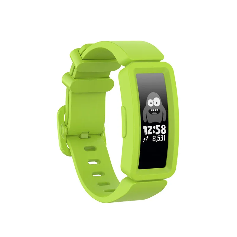 100 шт силиконовый ремешок на запястье, Браслет для Fitbit Inspire/Inspire HR Fitbit ace 2 ACE2 Замена для умных часов ремешок для часов