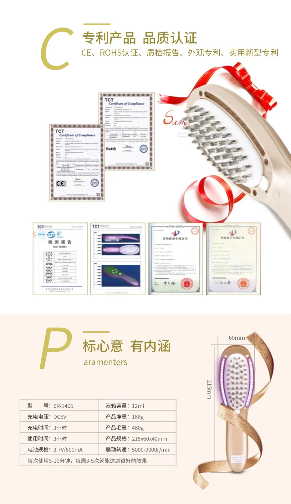 New Style sheng fa shu Electric Massage Additive Shengfa Liquid Beauty Tool Cross Border Anti-off sheng fa shu Manufacturers Who