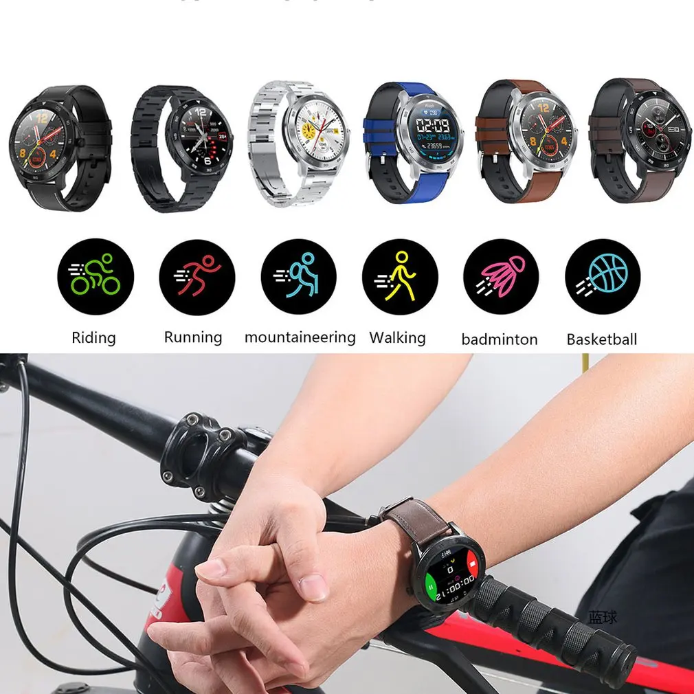 DT98 Business Fashion Smart Bracelet Heart Rate Step Counter Monitoring Offline Payment Smart Sports Watch HOT