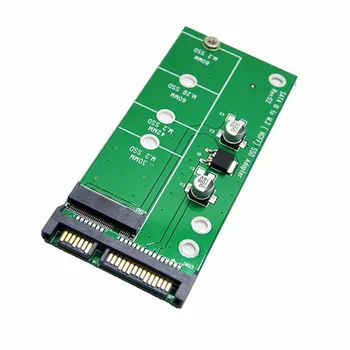 

Parts Durable Expansion SSD Accessories Electric Adapter Card Desktop Connector NGFF To SATA3 Add On Converter For Computer
