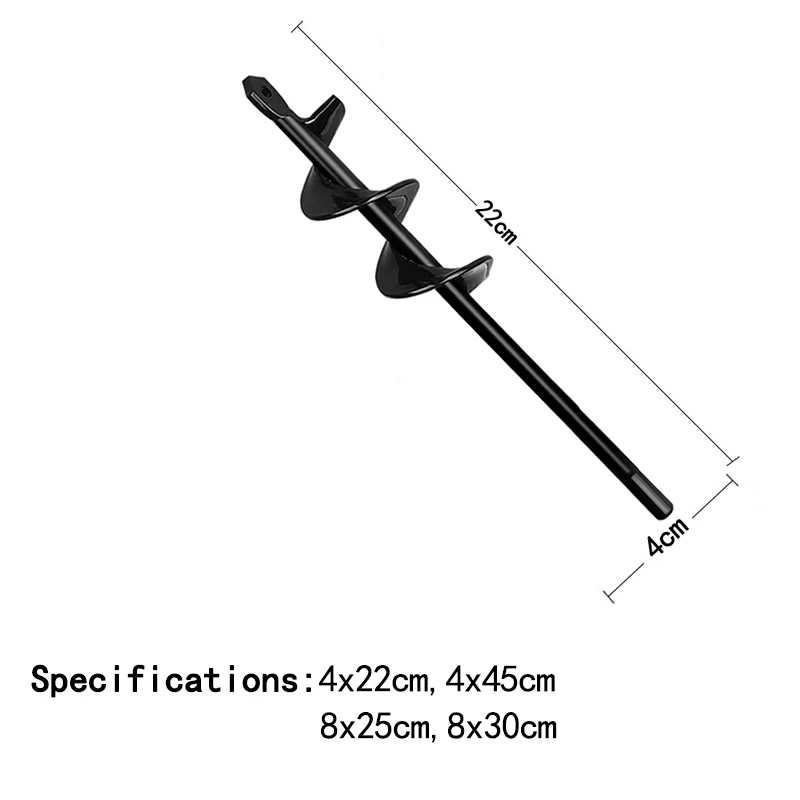 Садовый Бур сверло дворецкий экскаватор посадки орошения прополки стальной инструмент для электрического молотка и водного бура