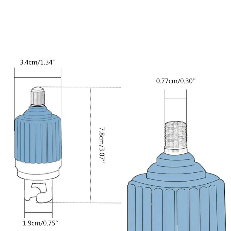 Гребная лодка воздушный клапан Адаптер Sup весло доска насос для Каяка адаптеры надувной воздушный клапан крепления каяк аксессуары Запчасти