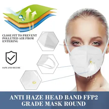 

HOT Foldable PM2.5 Masks practical Masks Labor Protection Anti-Dust Protective Safe Mask with breathing valve Masks