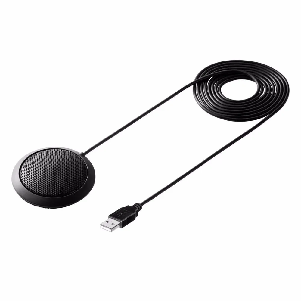 Проводной микрофон USB Plug& Play Высококачественный многофункциональный регулируемый микрофон с очень большим расстоянием