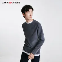 JackJones Мужской умный Повседневный светильник цветной свитер с длинными рукавами 219124518