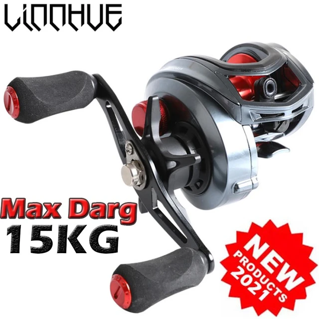 2021 New Left Right Hand Reel Left Right 7.2:1 Reinforced Reel 8kg Max Drag  Fishing Baitcasting Reel High Speed Fishing Reel - Fishing Reels -  AliExpress