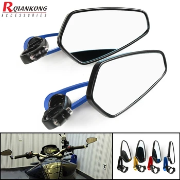 

7/8" 22mm Universal Motorcycle Handle Bar End Rearview Mirrors For Honda CB CBR 600 F3 F4 F4I 1000 RR Ninja ZX 6R 9R 10R Katana