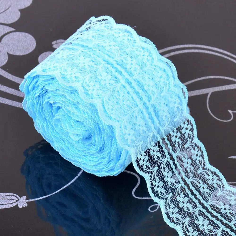 3 м винтажный джут Hessian Свадебные украшения баннер фон лента из натуральной мешковины 12 штук кружева белье для вечерние принадлежности - Цвет: Blue