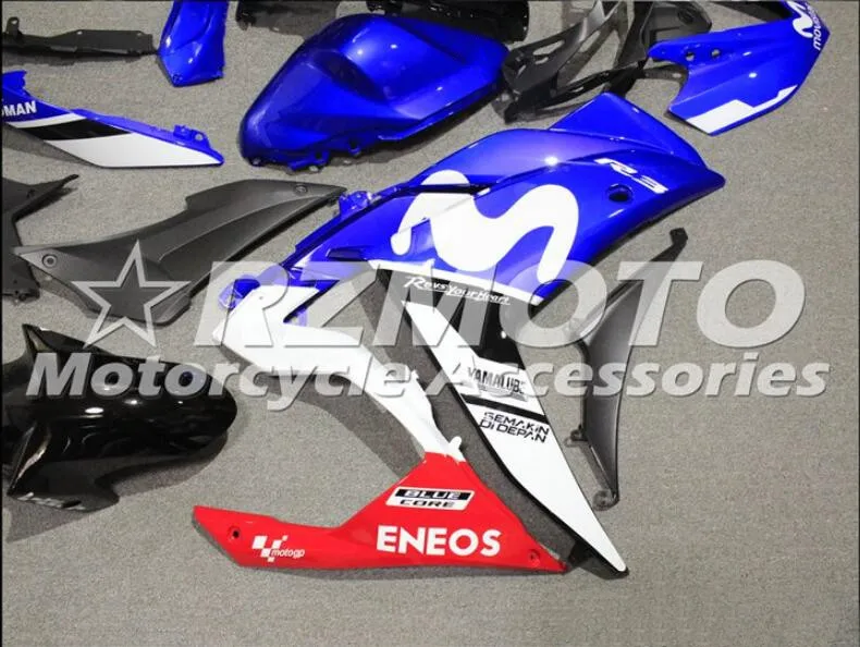 4 подарки ABS литьевая форма мотоцикл Обтекатели подходит для YAMAHA R3 R25- 15-19 капот кузова набор на заказ хороший