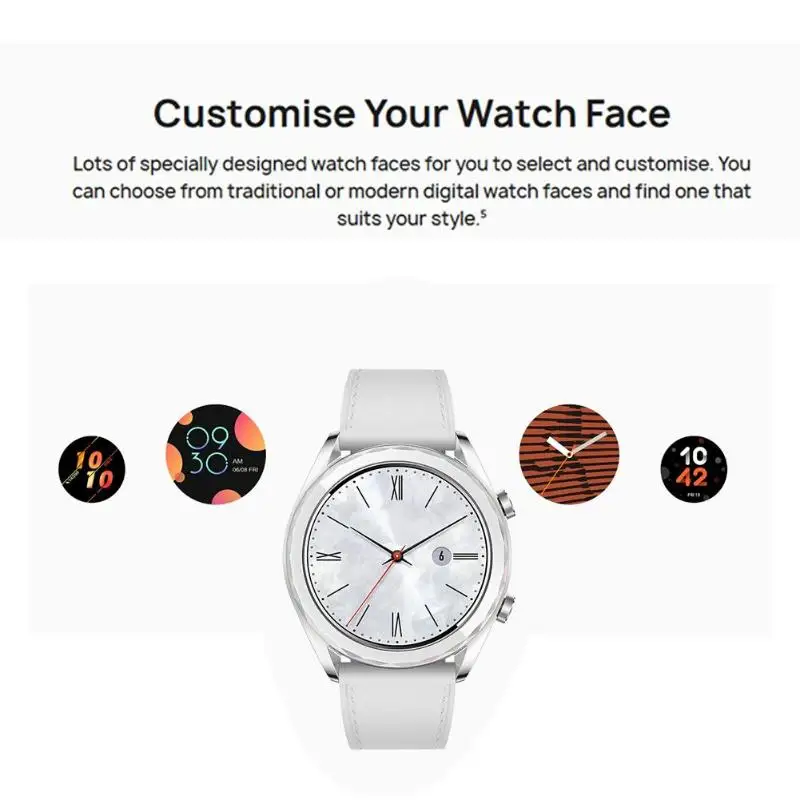 HUAWEI Watch GT Смарт-часы HD экран Bluetooth 5ATM водонепроницаемый телефон поддержка вызова gps трекер сердечного ритма для Android iOS