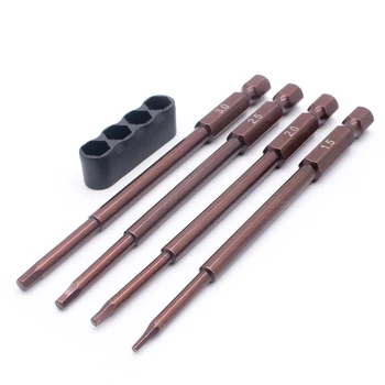 

1PC Metric Electric Hexagon Spring Tool Metal 1.5 2.0 2.5 3.0 0.05 1/16 3/32 5/64 Hex Wrench for 1/10 RC Cars Repair Tools