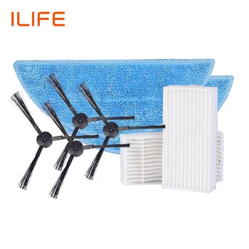 

ILIFE V7s Plus Spare Replacement Kits Filter Mop Cloth Side Brush