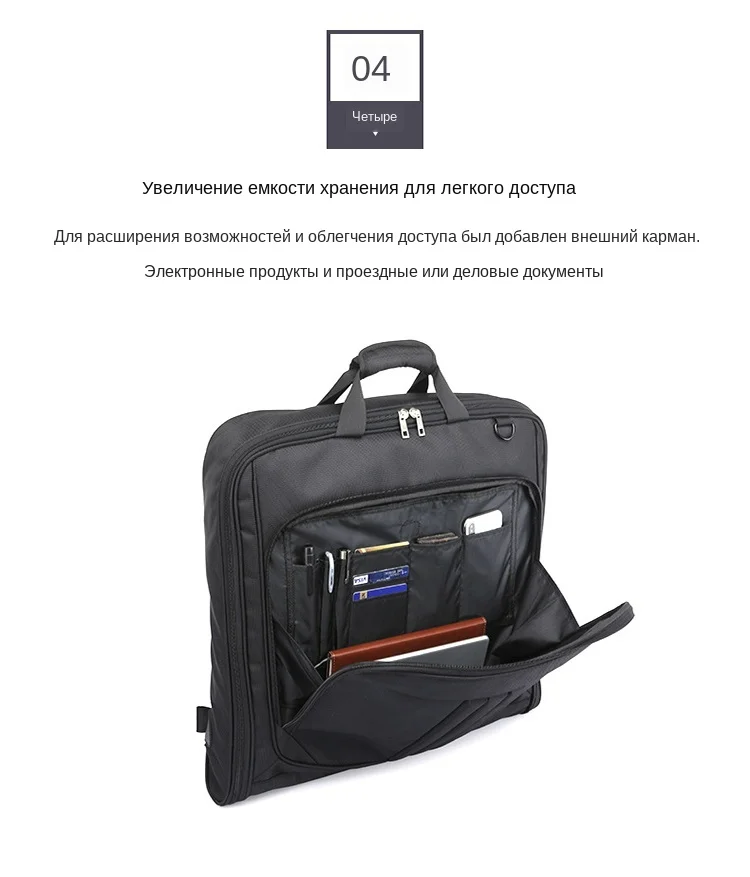 Ткань Оксфорд бизнес путешествия одежда сумка Многофункциональный Водонепроницаемый Одежда Органайзер костюм обувь рубашка домашний гардероб аксессуары