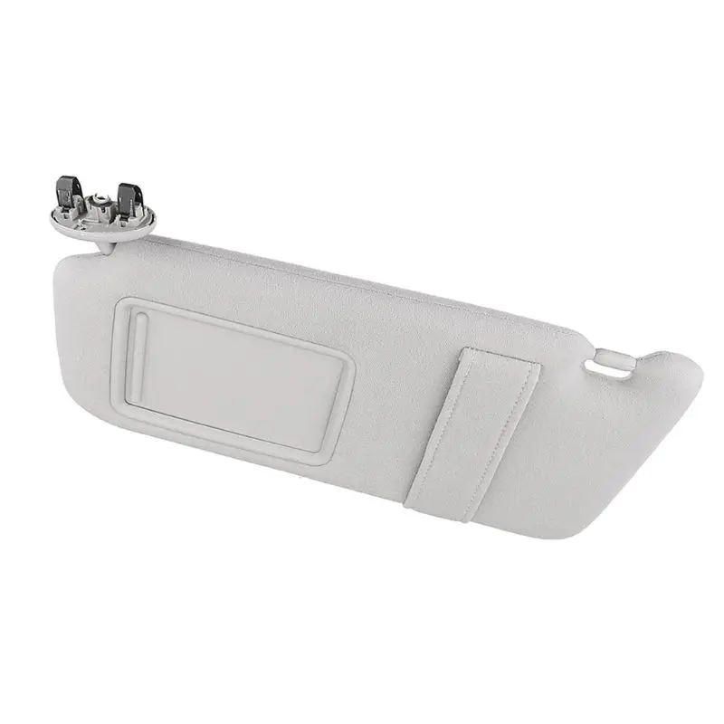 SUN VISOR LEFT DRIVER SIDE GRAY for 2007-2011 Toyota Camry WITHOUT SUNROOF US Q1QE