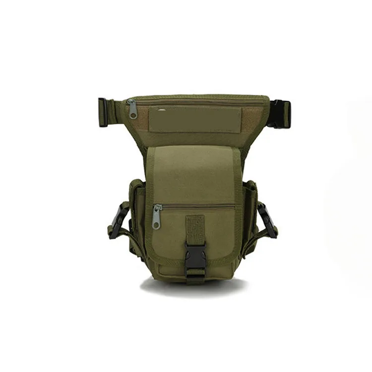 Army green Водонепроницаемая нейлоновая тактическая сумка для ног Molle система охотничьего инструмента поясная сумка для мужчин и женщин военная техника - Цвет: Army green