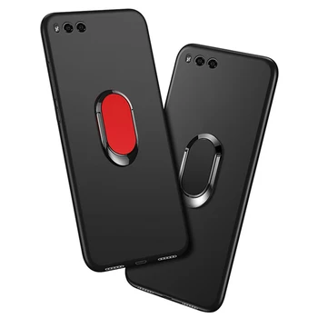 Перейти на Алиэкспресс и купить Smartisan U3 Крышка для телефон Smartisan nut 3 Чехол 5,99 дюйма мягкий черный пластик, металл, кольцо на палец, принципиально для Smartisan U3 телефонные чехлы