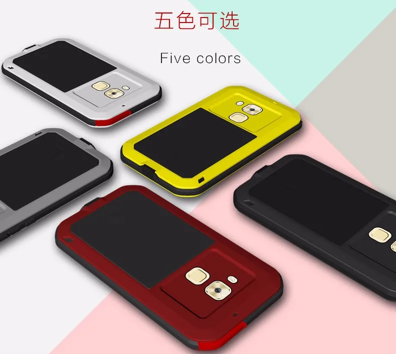 Чехол Love Mei для huawei Nova Plus, металлический алюминиевый грязезащитный водонепроницаемый Мощный чехол для huawei Nova Plus+ закаленное стекло