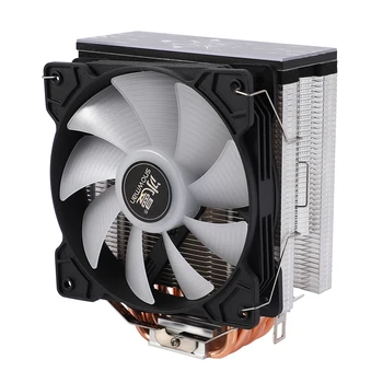 

SNOWMAN MT-6S CPU Radiator, 6 Heat Pipe 4PIN RGB with PWM Silent Single Fan Radiator, Suitable for Desktop CPU Radiator Fan