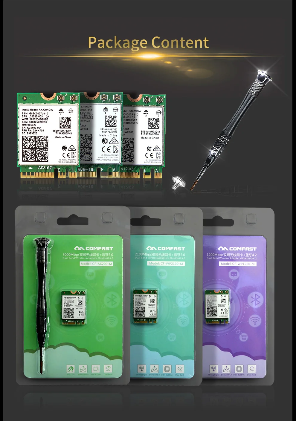 2974 Мбит/с двухдиапазонный 802.11ax Intel Wifi 6 AX200NGW 160 МГц беспроводной Wlan Wi-Fi карта адаптер для Intel AX200 с BT 5,0 MU-MIMO