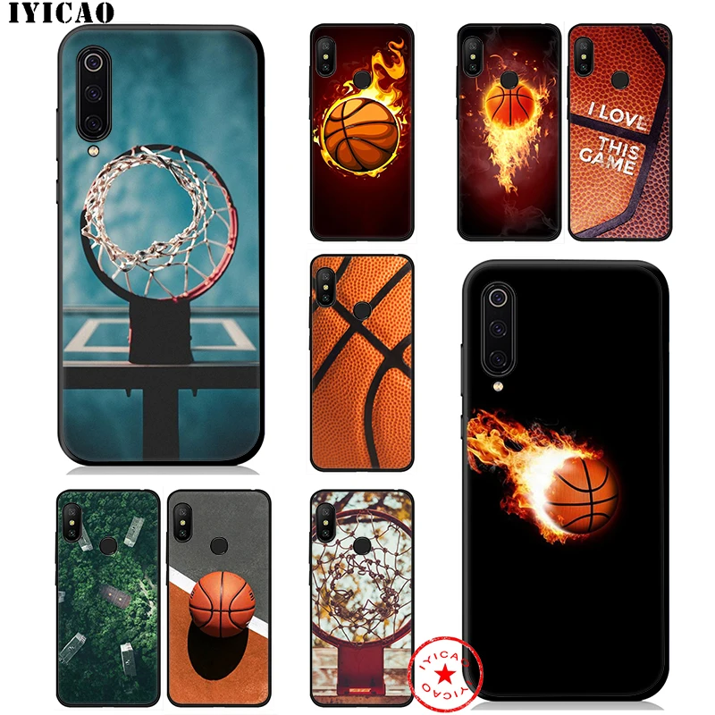 IYICAO мягкий чехол для баскетбола Xiaomi Mi 10 A3 A2 Lite A1 CC9 CC9E 9T 9 8 6 SE Pro F1 Max 3 5X 6X MiA1 MiA2 |