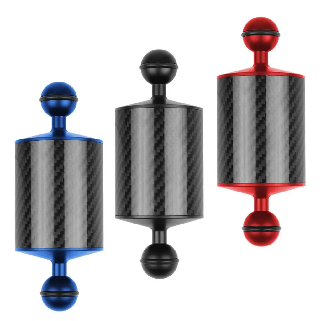 

Dive Photography Double Ball Head Buoyancy Light Arm Ultralight Carbon Fiber