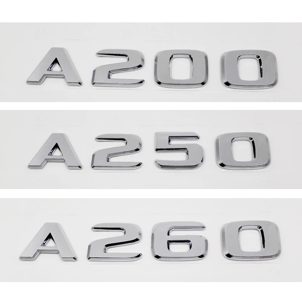 Limited Edition Side Lh Rh Metal Logo Sign Emblems Mercedes Benz Decal C300 GL