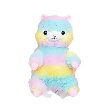 

3D Cute Plush Animal Backpack Alpaca Llama Bag Toddler Daypack Children Schoolbag H8WD