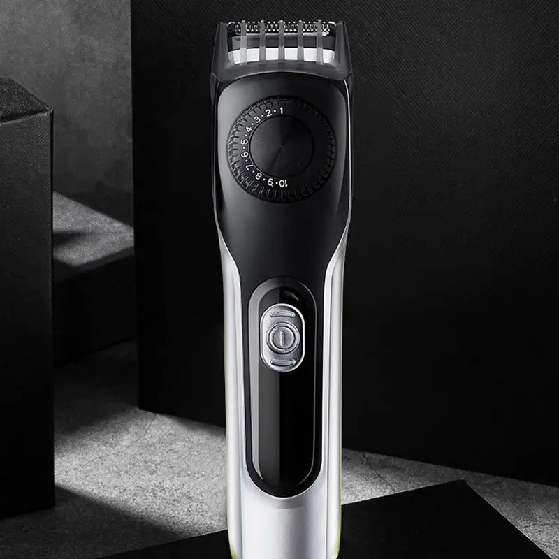 Usb зарядка электрическая машинка для стрижки волос Мужская масляная голова стрижка Push портативный фейдеры Y98B